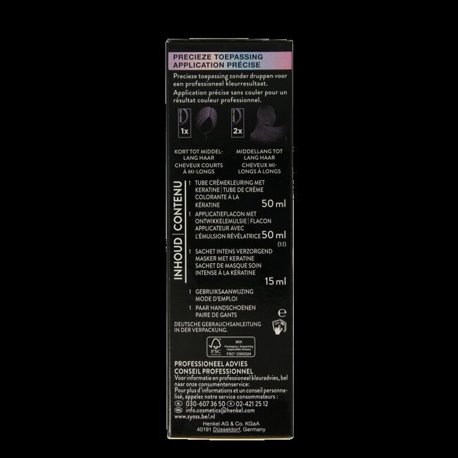 Syoss Metallics 12-53 platinum pearl 1 Set