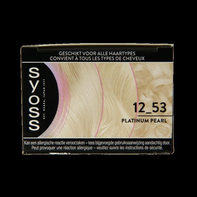 Syoss Metallics 12-53 platinum pearl 1 kit
