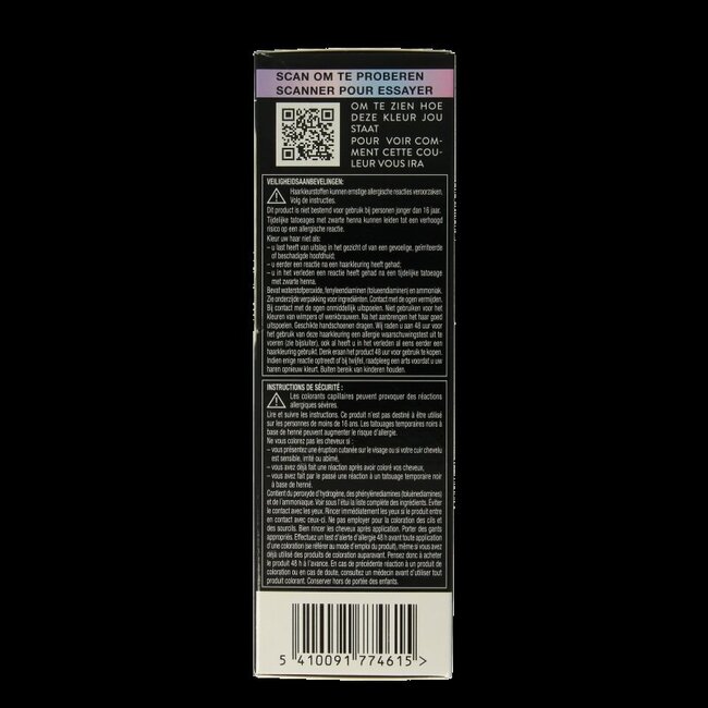 Syoss Metallics 9-53 Silver Blush 1 kit