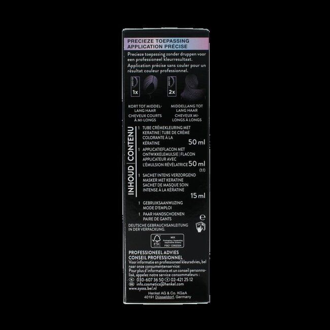 Syoss Metallics 6-61 or d'automne 1 kit