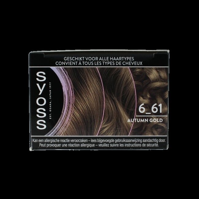 Syoss Metallics 6-61 or d'automne 1 kit