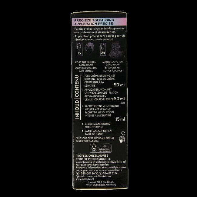 Syoss Metallics 4-65 chocolate copper 1 Set