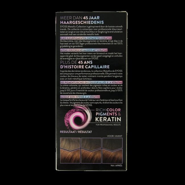 Syoss Metallics 4-65 cuivré chocolat 1 kit