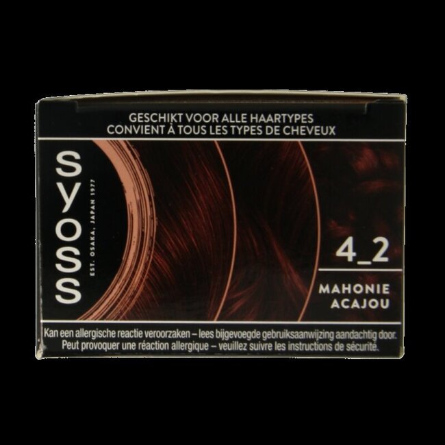 Syoss Color baseline 4-2 mahogany brown 1 Set