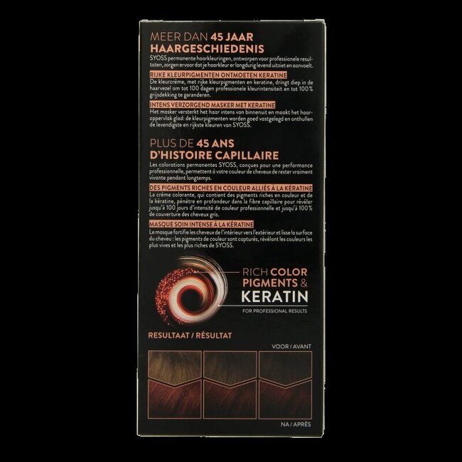 Syoss Color baseline 4-2 brun acajou 1 kit