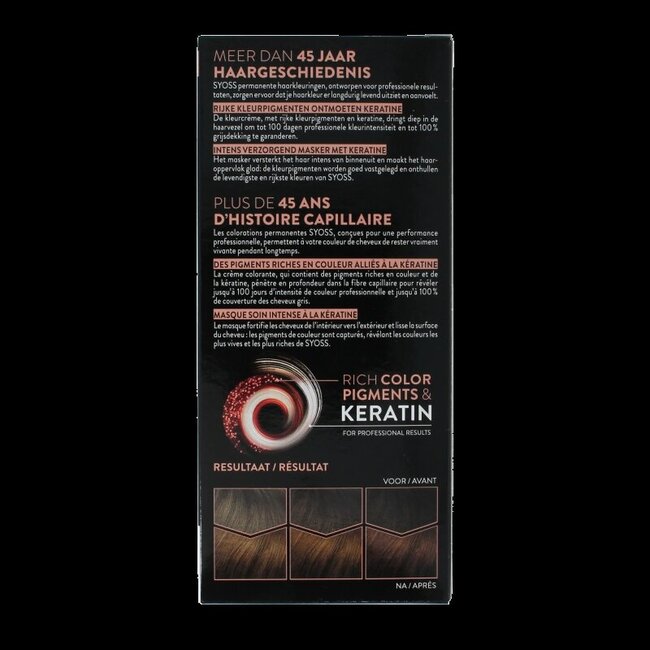 Syoss Coloration Permanente 4-8 Châtain Chocolat 1 Kit