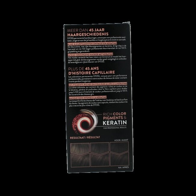 Syoss Color baseline 4-1 midden bruin 1 Stuks
