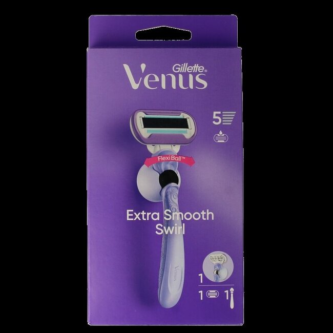 Venus deluxe smooth swirl razor 1 Stuks