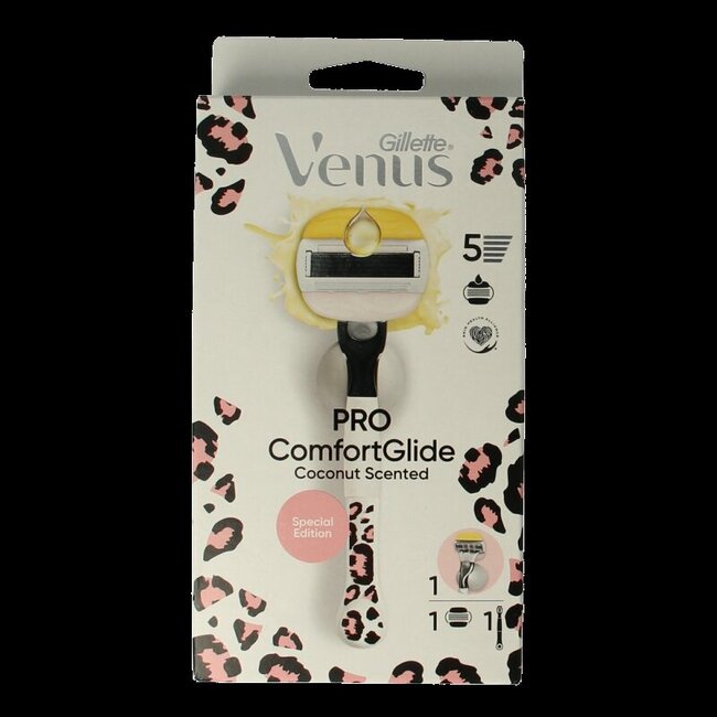Comfortglide coconut modular leopard razor 1 Stuks