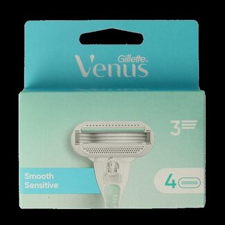 Gillette Lames Gillette Venus Smooth Sensitive, lot de 4