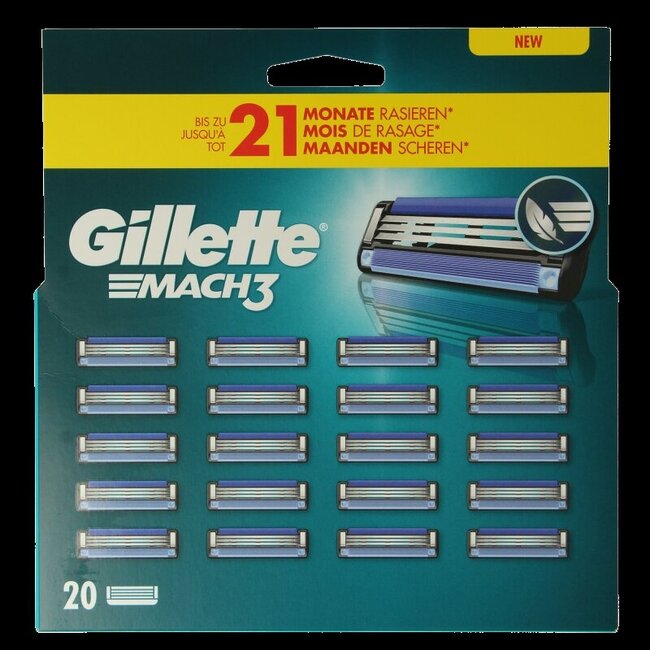 Mach3 blades 20 Stuks