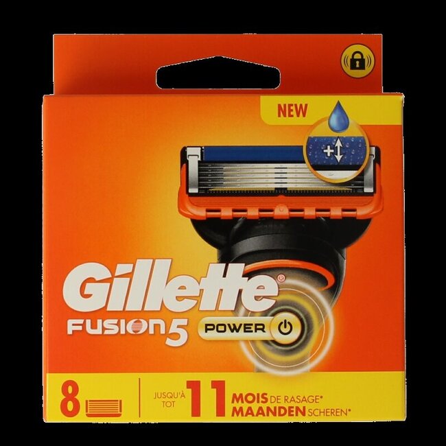 Fusion power blades 8 Stuks