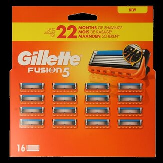 Gillette Lames Gillette Fusion manuelles, 16 pièces