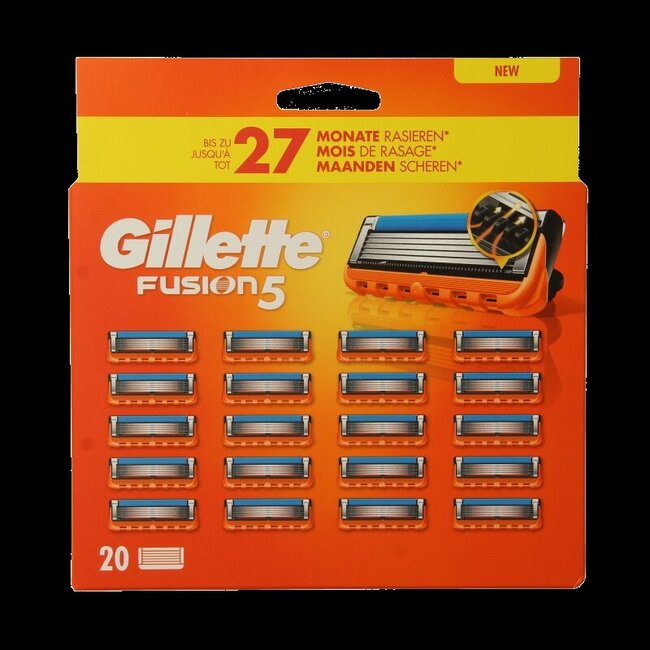 Fusion manual blades 20 Stuks