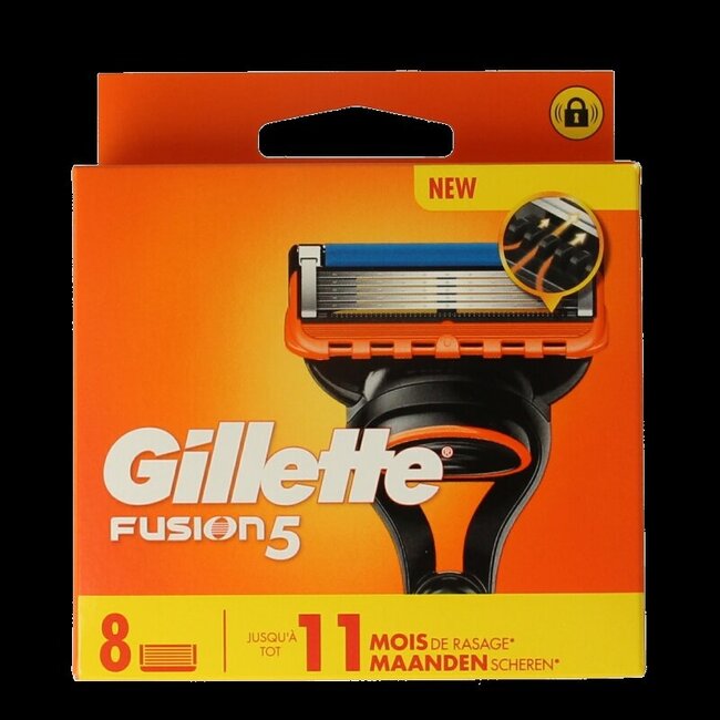 Fusion manual blades 8 Stuks