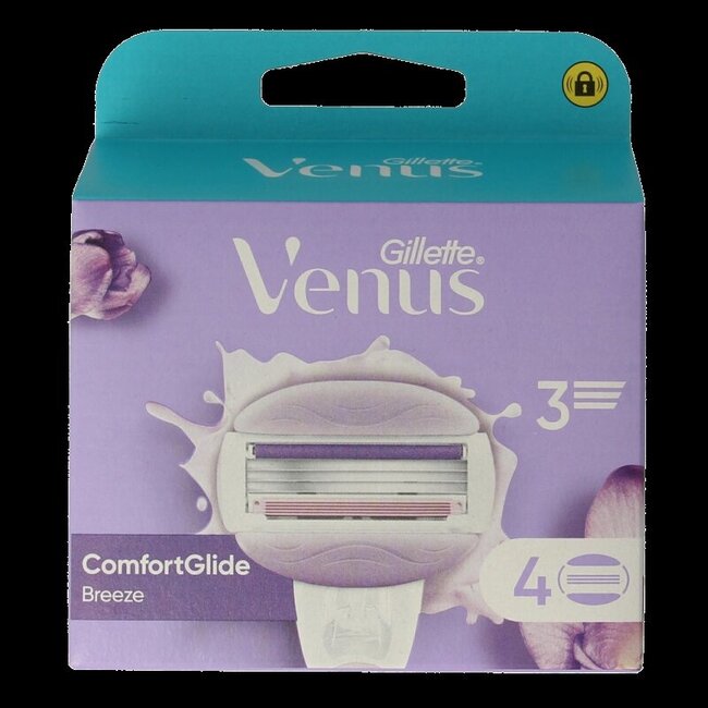 Venus comfortglide breeze blades 4 Stuks
