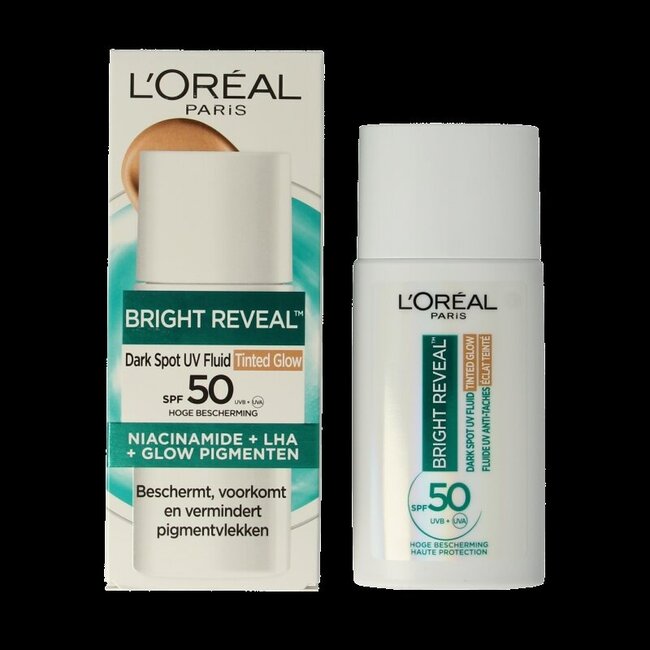 L'Oréal Paris Bright reveal tinted fluid medium 50 Milliliter