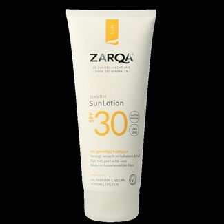 Zarqa Sun lotion sensitive SPF30 200 Milliliter