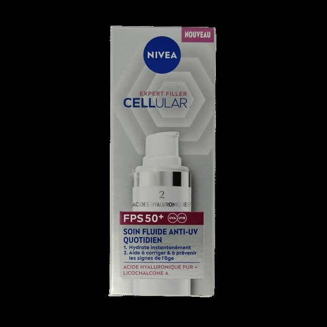 Nivea Hyaluron cellular expert filler day fluid SPF50 30 Milliliter