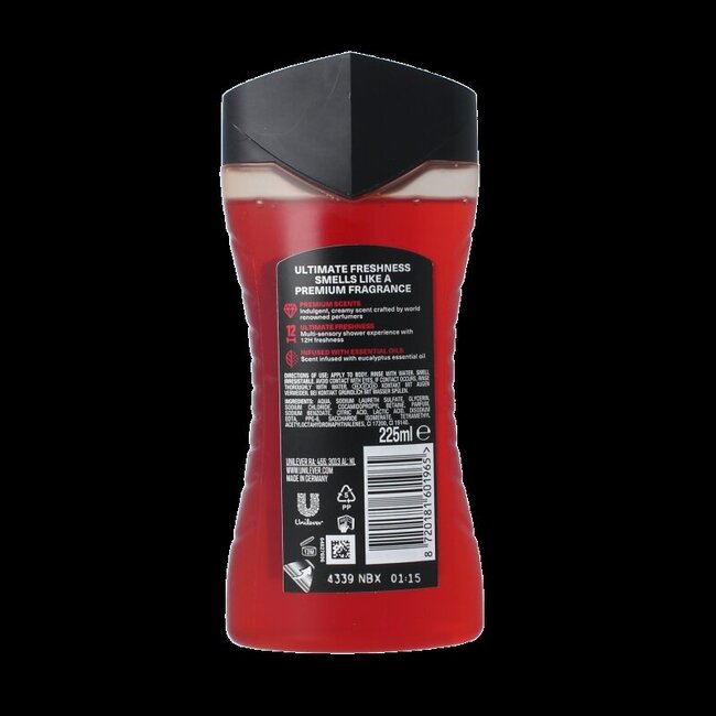 AXE Showergel cherry fizz 225 Milliliter