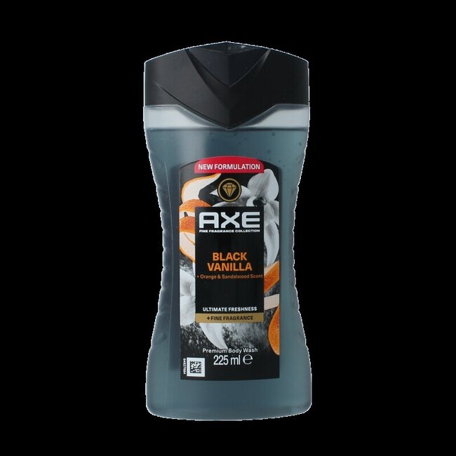Showergel black vanilla 225 Milliliter
