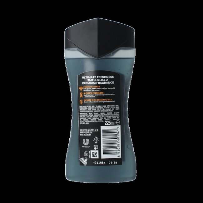 AXE Gel douche black vanilla 225 ml