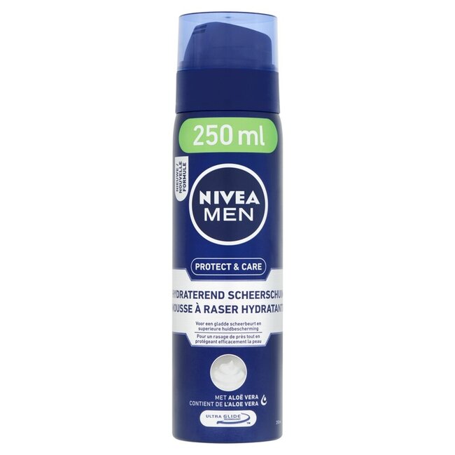 Men protect & care scheerschuim 250 Milliliter