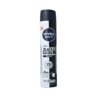 Nivea Nivea Men deodorant spray invisible black & white 200 Milliliter
