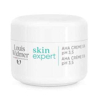 Louis Widmer Skinexpert AHA creme 5% zonder parfum 50 Milliliter