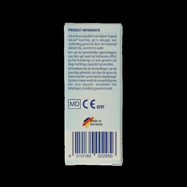 Hubner Silicea koortslip gel 2 Gram