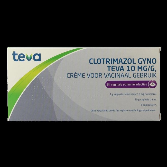 Clotrimazol gyno 10mg creme 50 Gram