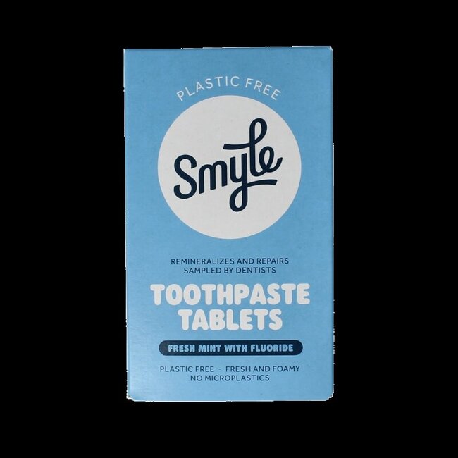 Tandpasta tabletten met fluoride navul 65 Stuks