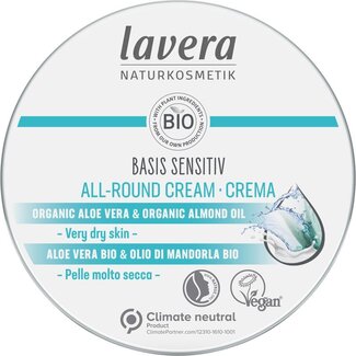 Lavera Lavera Basis Sensitiv all-round creme cream bio 150 Milliliter