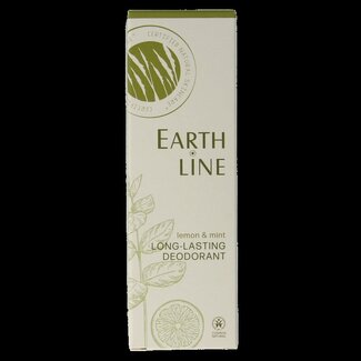 Earth Line Earth Line Déodorant longue durée citron & menthe 50 ml