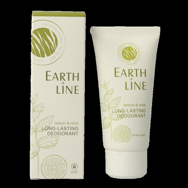 Earth Line Déodorant longue durée citron & menthe 50 ml