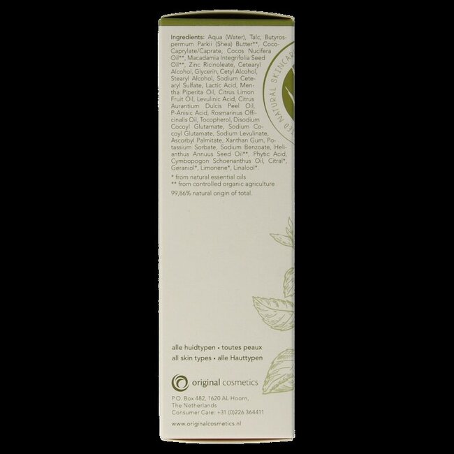 Earth Line Long lasting deodorant lemon & mint 50 Milliliter