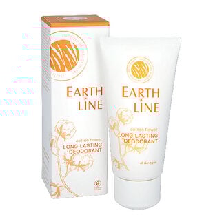 Earth Line Long lasting deodorant cotton flower 50 Milliliter