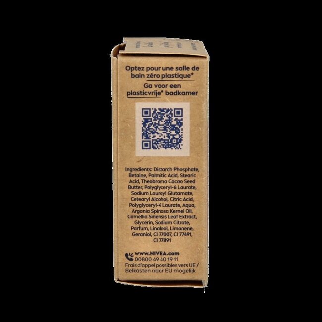 Nivea Naturally Clean Démaquillant Solide 75 g