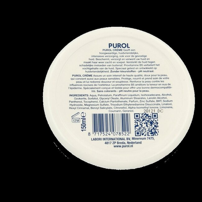 Purol Crème pot 150 ml