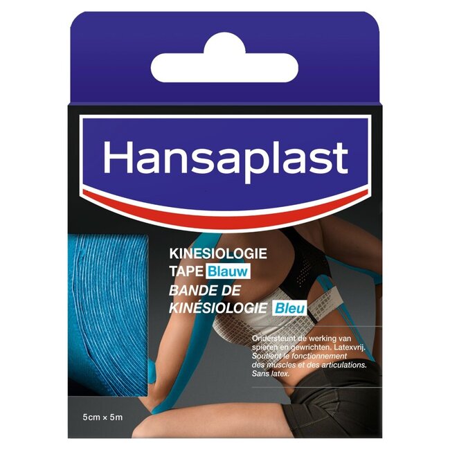 Kinesio tape blauw 1 Stuks