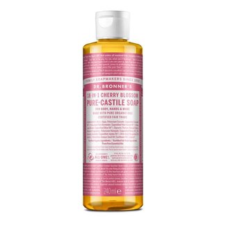 Dr Bronners Liquid soap cherry blossom 240 Milliliter