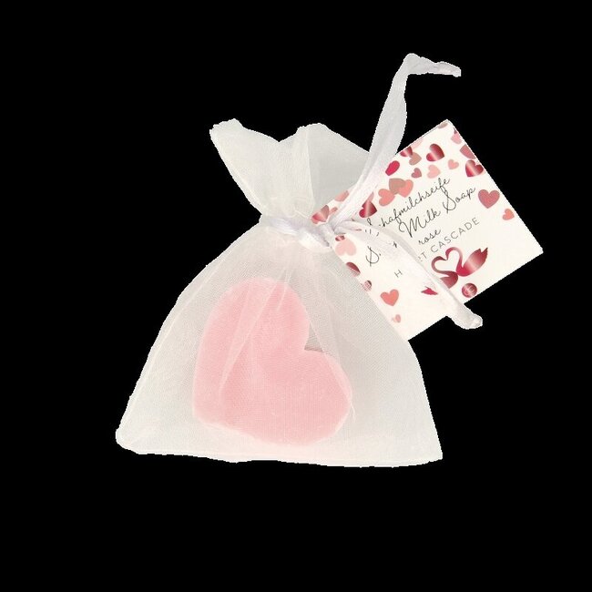 Sheep milk soap heart cascade 1 Stuks