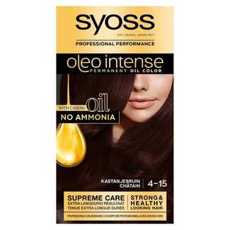 Syoss Syoss Color Oleo Intense 4-15 Châtain Marron Coloration Permanente 1 Set