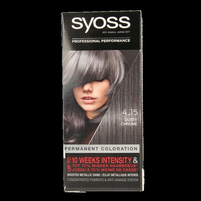 Color baseline 4-15 dusty chrome haarverf  1 Set