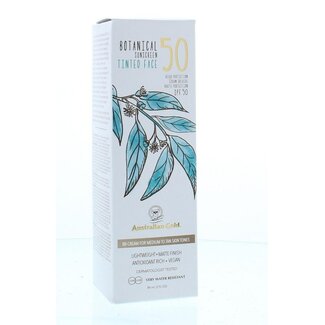 Australian Gold Botanical tinted face - medium tan SPF50 89 Milliliter