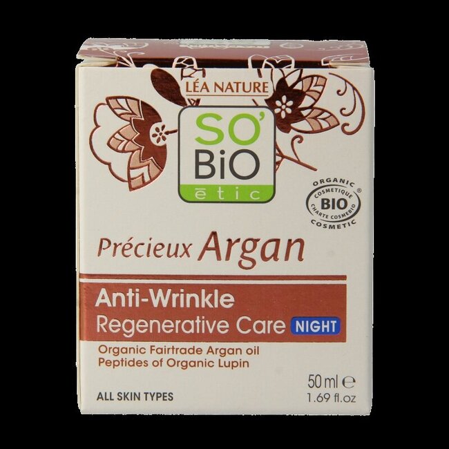 Nachtcreme moisturizing anti rimpel 50 Milliliter
