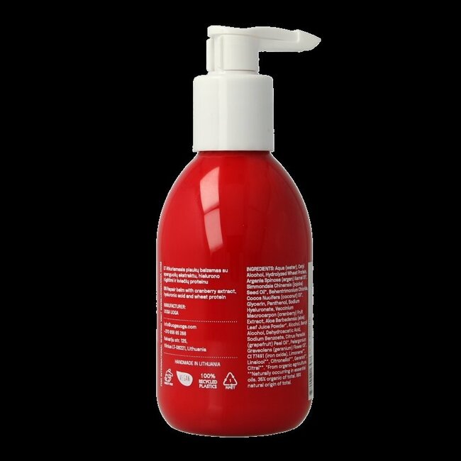 Uoga Uoga Hair repair balm balzamas hyaluron vegan 250 Milliliter