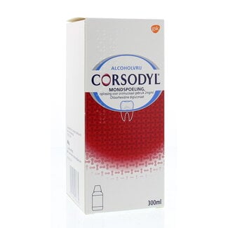 Corsodyl Mondspoeling 300 Milliliter
