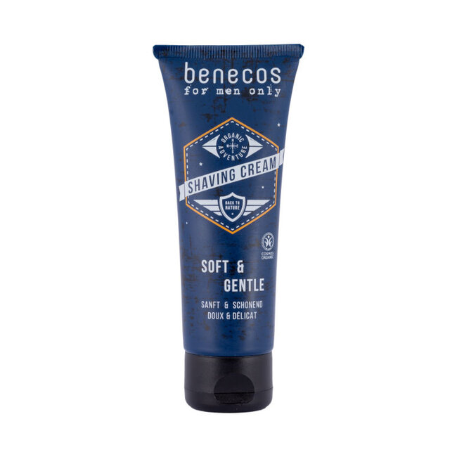 Natural for men only vegan shaving cream 75 Milliliter
