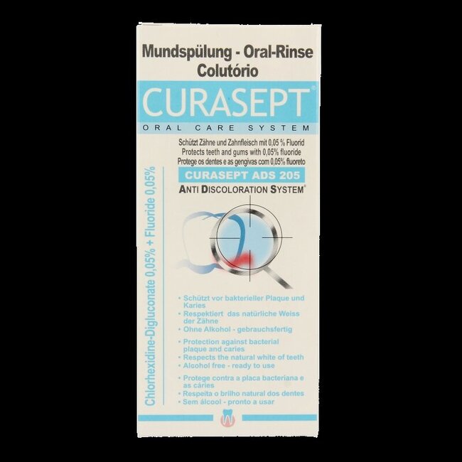 ADS Mondspoelmiddel - 0,05% chloorhexidine 200 Milliliter